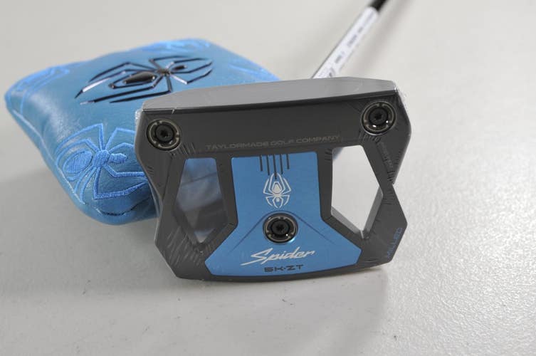 TaylorMade Spider ZT Black 34" Putter Right KBS Steel with Cover NEW # 221027