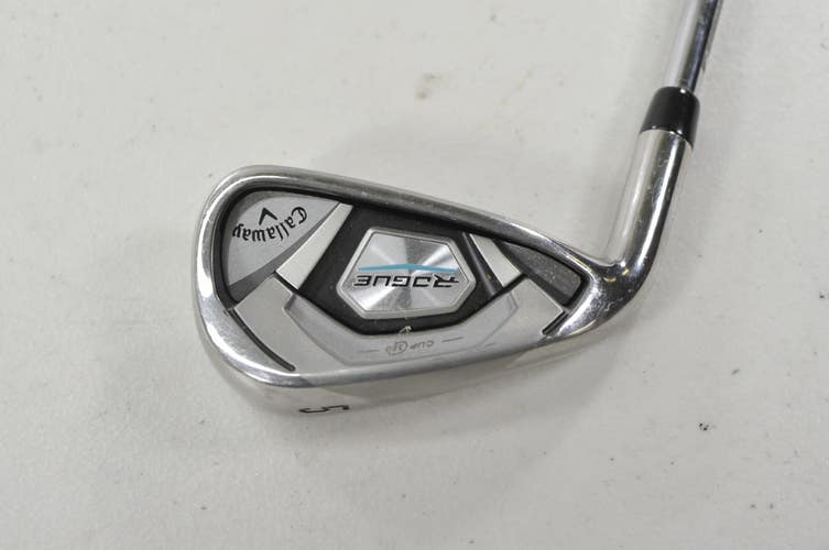 LEFT HANDED Callaway Rogue Single 5 Iron Regular Flex XP 95 R300 Steel # 221031