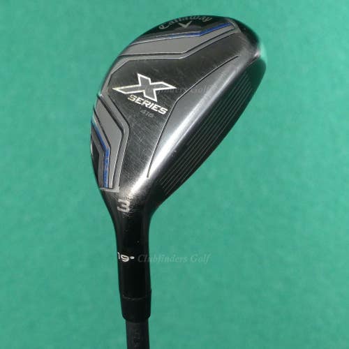 Callaway X Series 416 19 Hybrid 3 Iron Factory 65-S Graphite Stiff