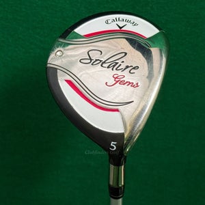 Lady Callaway 2014 Solaire Gems Fairway 5 Wood Factory 55 Graphite Women's