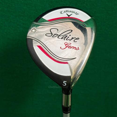 Lady Callaway 2014 Solaire Gems Fairway 5 Wood Factory 55 Graphite Women's