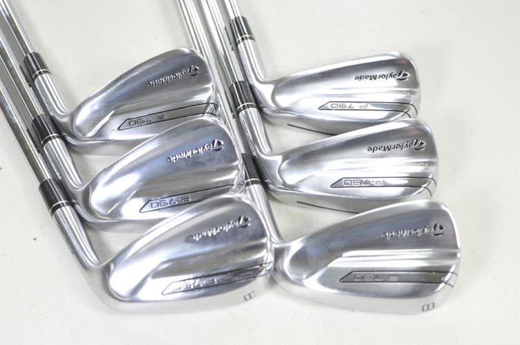 TaylorMade P790 2019 6-PW,AW Iron Set Stiff Flex DG S300 105g Steel # 220945