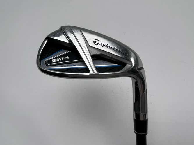 TaylorMade SIM MAX Pitching Wedge PW KBS Max Graphite Iron 55 55g Senior RH