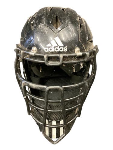 Used Adidas CATCHERS HELMET Catchers Helmet w/Mask Black One Size 11846-S000106753