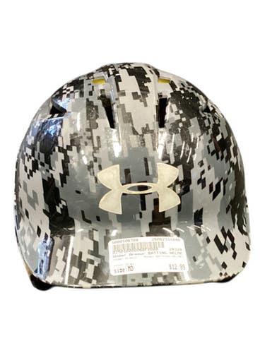Used Under Armour BATTING HELMET Batting Helmet No Mask Grey MD 11846-S000106708