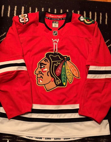 Chicago Blackhawks Centennial Fanatics Authentic Pro Jersey size 56