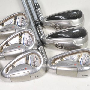 Adams Idea Tech OS 5-PW Iron Set Regular Flex Graphite Design YS+ 60g  # 220706