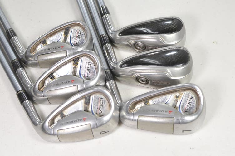 Adams Idea Tech OS 5-PW Iron Set Regular Flex Graphite Design YS+ 60g # 220706