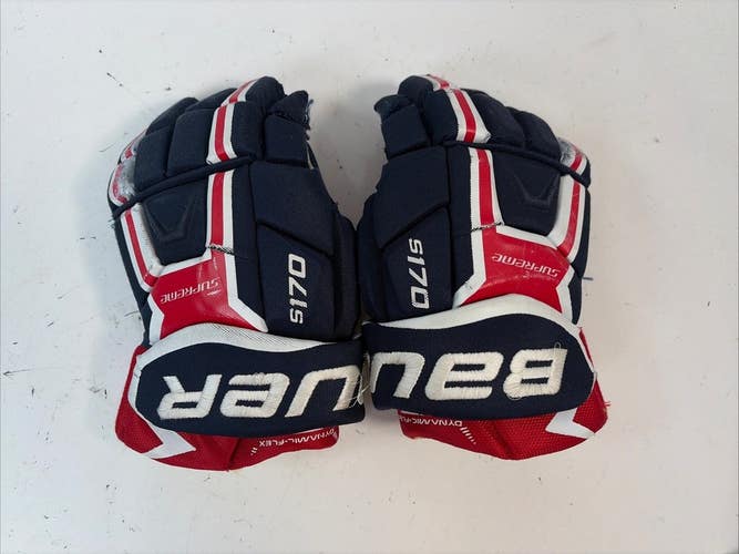 Bauer Supreme s170 Hockey Gloves, 13"