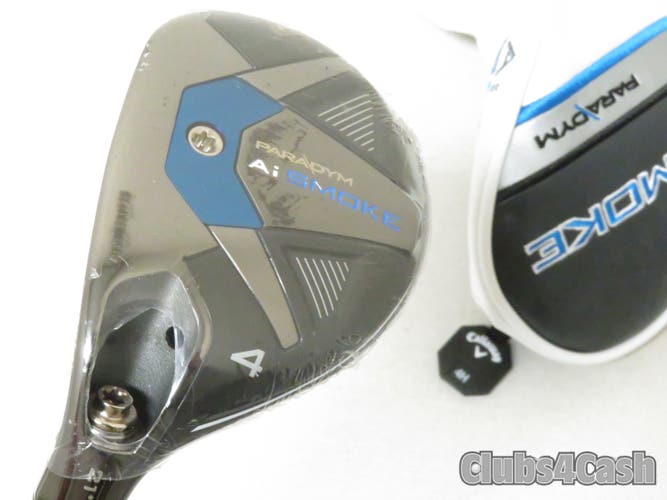 Callaway Paradym Ai Smoke Hybrid 21° 4H Cypher Sixty 5.5 Regular +Cover LEFT NEW