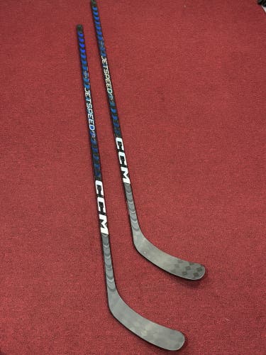 2 pack Senior CCM JetSpeed FT5 Pro Left Hand Hockey Stick P92 85 Flex (New) item#PSJS56