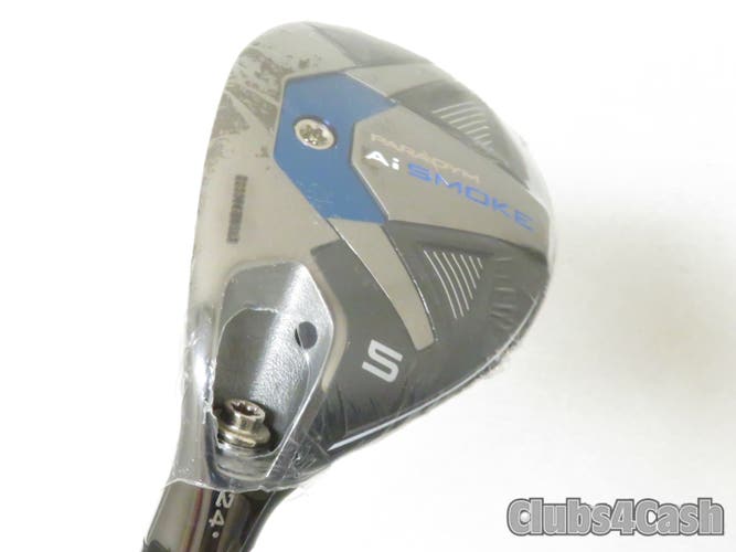 Callaway Paradym Ai Smoke Hybrid 24 5H Aldila Ascent Blue 50 A-Flex LEFT NEW