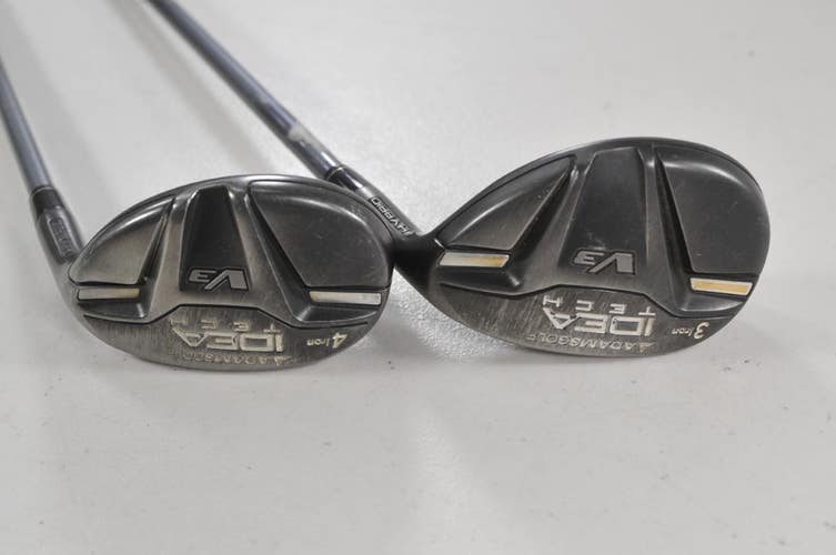 Adams Idea Tech V3 3 and 4 Hybrid Set Regular Flex Bassara 60g Graphite # 220996