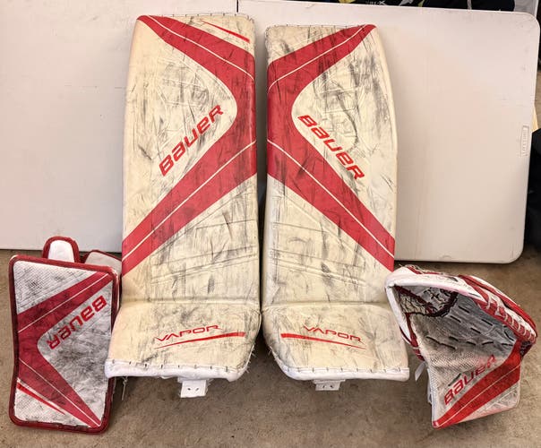 35" Bauer Vapor 1X Pro Odin Regular Goalie Full Set Pro Stock (Used)