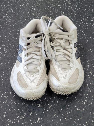 Used New Balance LAX Cleats Womens White Senior 5.5 11849-S000041286