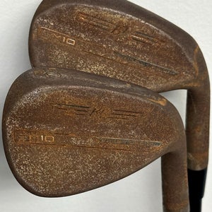 Titleist Vokey SM10 Raw Wedge Set 50-12*, 56-12* Dynamic Gold S400 Onyx Black RH