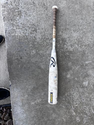 2025 Rawlings Icon Composite USSSA Certified Bat (-10) 20 oz 30" (Used)
