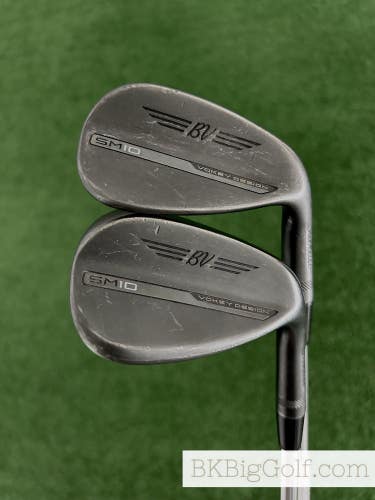 Titleist Vokey SM10 Black 2 Wedge Set (48 & 54 Degrees)