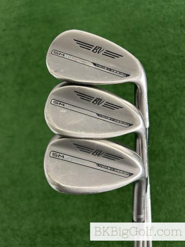 Titleist Vokey SM10 Nickel 3 Wedge Set (48, 54, & 60 Degrees)