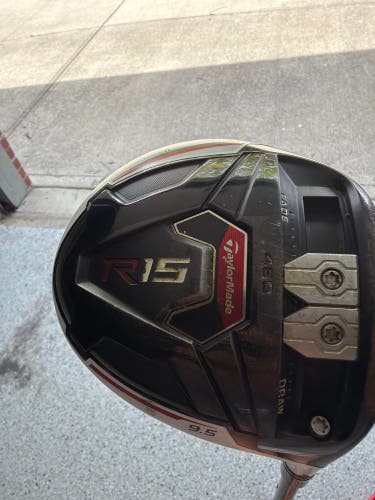 Men's 2015 TaylorMade R15 Right Handed Driver Senior Flex 9.5 Loft (Used)