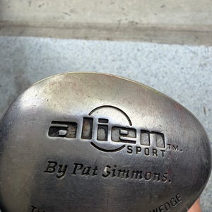 Men's Alien Golf Alien Right Handed Wedge Wedge Flex 56 Degree Steel Shaft (Used)