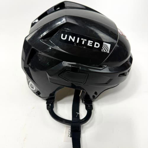 Used Black Chicago Blackhawks CCM V08 Helmet | Senior Medium | L292
