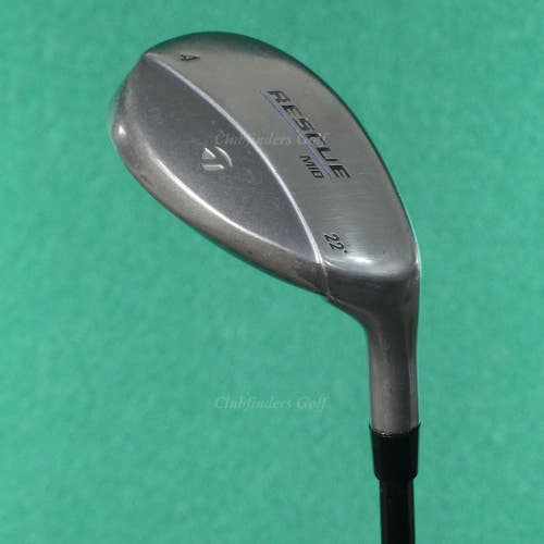 TaylorMade Rescue Mid 22 Hybrid 4 Iron Rescue Aldila REAX 65 Graphite Stiff