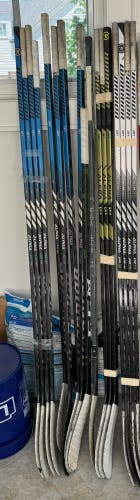 Senior Warrior Alpha LX2 Pro Right Handed Hockey Stick Toe Pattern 75 Flex (Used)