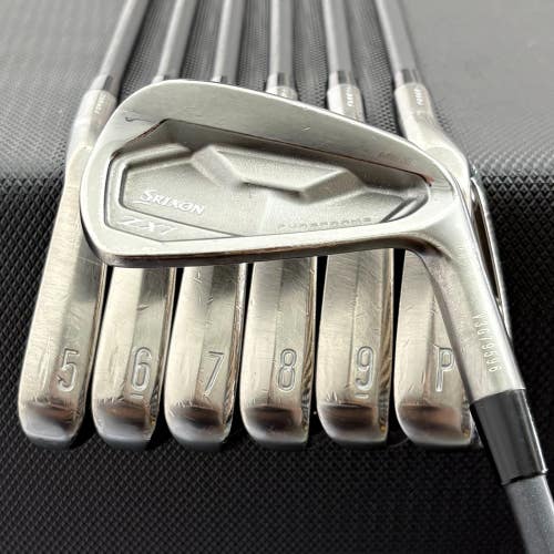 SRIXON ZX7 MKII BLACK CHROME IRON SET 4-P