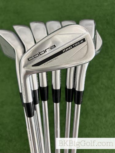 LH Cobra King Tec X 25 Forged Iron Set 4-P / NS Pro Modus Tour 105 Extra Stiff