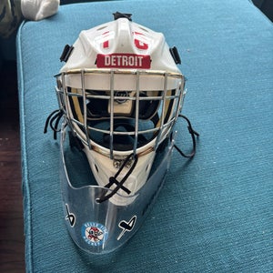 Junior 2024 Warrior Ritual RF2 Goalie Mask (Used)