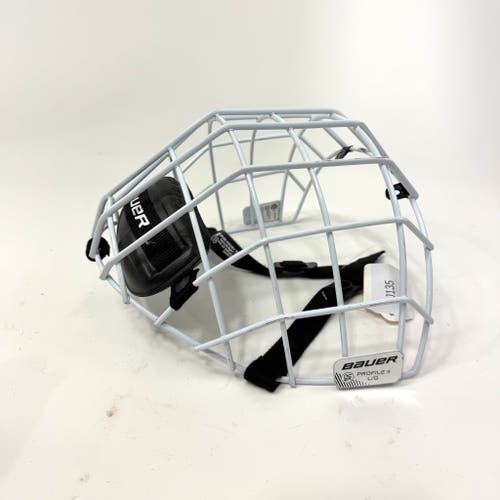 Used White Bauer Profile II Cage | Senior Large | J135