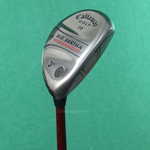 Callaway Big Bertha Heavenwood 20 Hybrid 3H Iron Factory Graphite Regular