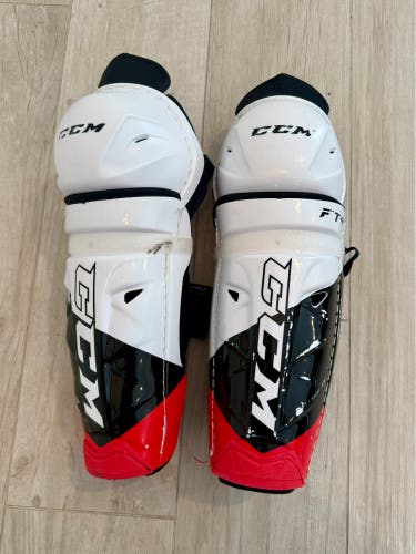 CCM JetSpeed Hockey Player Shin Guards (13”) draft