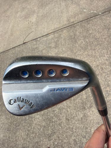 Men's Callaway Jaws Raw Right Handed Wedge 46 Degree Steel Shaft (Used)