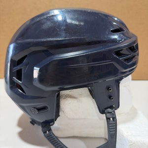 CCM TACKS 710 Pro Stock Hockey Helmet Navy Small (Used)9061