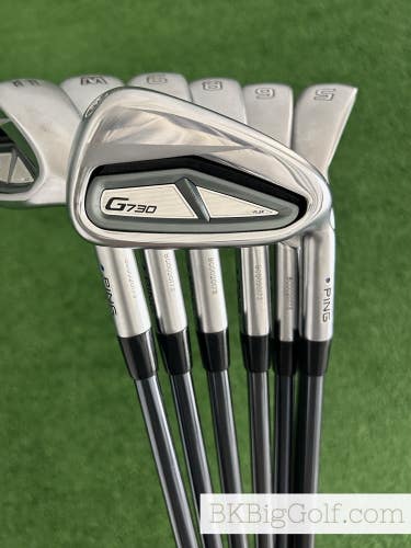 Ping G730 Iron Set 5-U / Recoil F4 Stiff Graphite +1/2