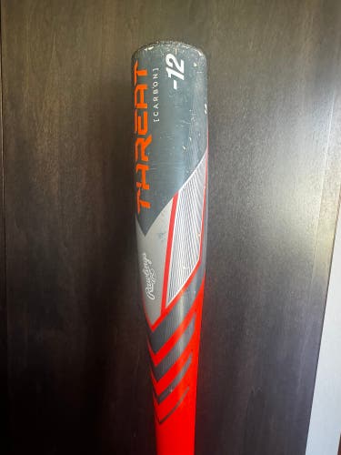 2024 Rawlings Threat Composite USABat Certified Bat (-12) 15 oz 27" (Used)