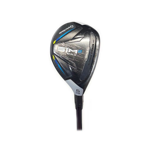TaylorMade Sim2 Max 28* 6 Hybrid/Rescue Graphite Ventus Blue 5-A Senior Flex