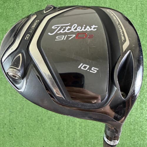 READ Titleist 917 D2 Driver 10.5 Diamana Ahina 82g Extra Stiff X -2.5 Short