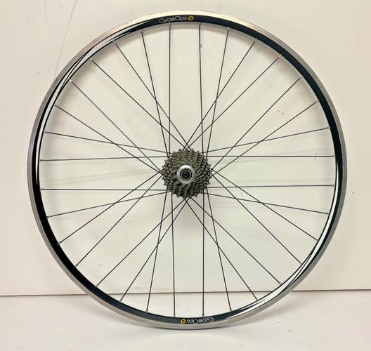 CycleOps 10-Speed 32-Spoke Black Aluminum 700C Rear Wheel PowerTap G3 Hub