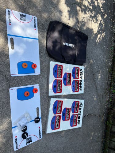 Gongshow SAUCEOFF GAME SET used