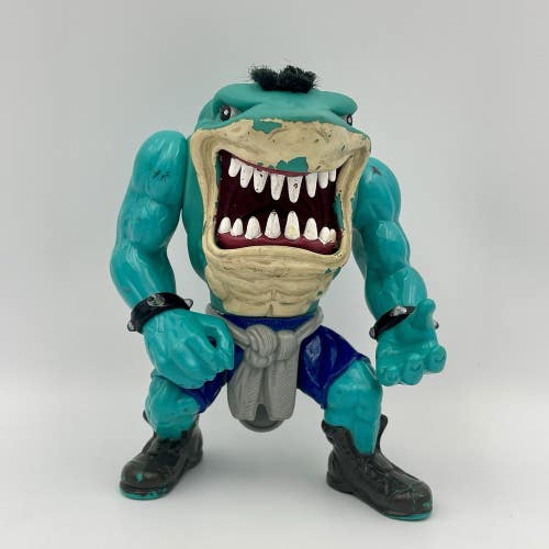 Vintage 1995 Street Sharks Action Rox - Missing Hair