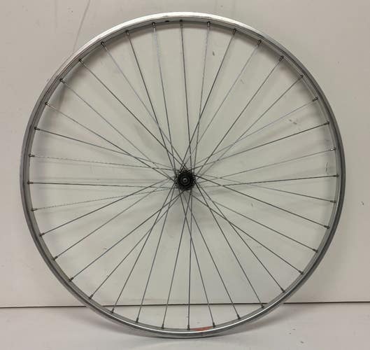 Vintage Araya 36-Steel Spoke Silver Aluminum 27" Front Wheel Sunshine Hub