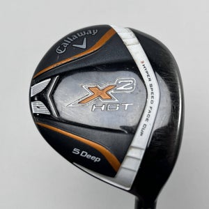 Callaway X2 Hot Deep 5 Deep Pro Fairway Wood 18.5* Tour ATX 3.7 75g Stiff RH