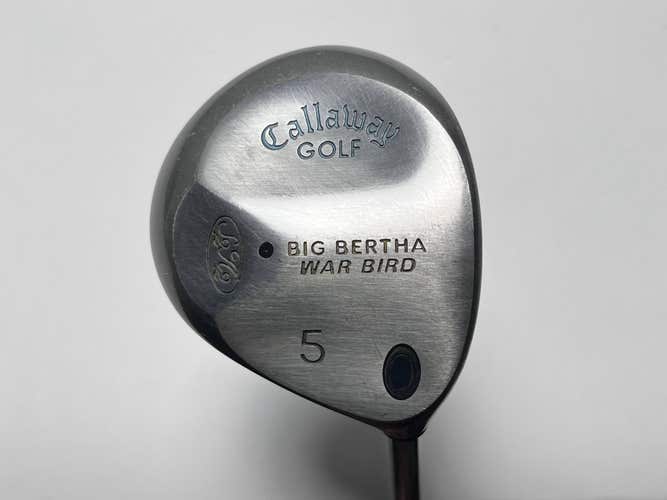 Callaway Big Bertha Warbird 5 Fairway Wood 18* Ladies Gems Ladies RH