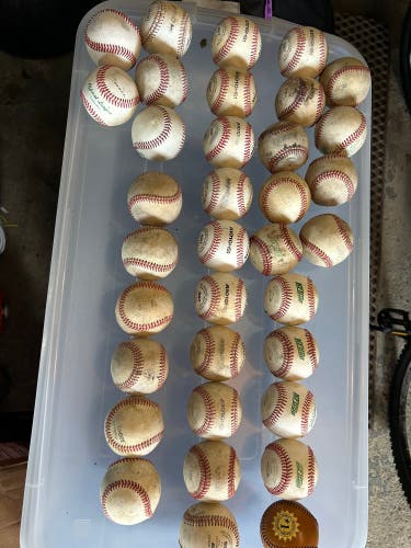 30 random Baseballs (Used)