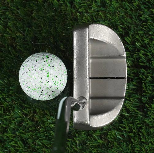 Odyssey White Hot #5 Putter Mid-Mallet 32 Steel RH & Super Stroke Oversize Grip
