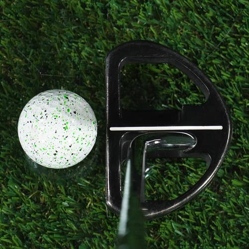 Ray Cook Gyro Putter Mallet 35.5 True Temper Steel Shaft RH With Oversize Grip!