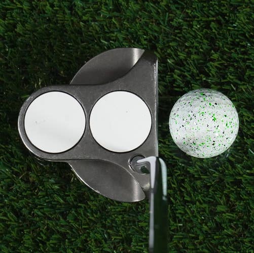 All Original Odyssey White Hot 2 Ball Putter Mallet 36 LH